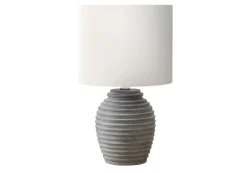 Lampe de table 17"H en résine