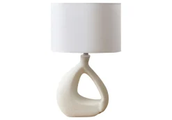 Lampe de table 23"H en résine