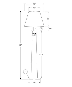 Lampe sur pied 62