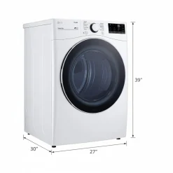 LG Ensemble laveuse et sécheuse, Blanc