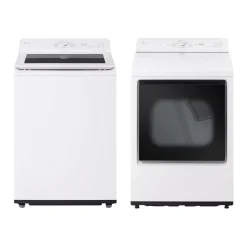 LG Ensemble laveuse sécheuse, Blanc, Chargement par le haut
