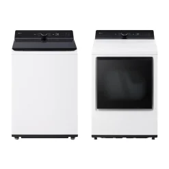 LG Ensemble laveuse sécheuse, Blanc, Chargement par le haut