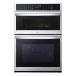 LG Four mural double Acier inoxydable30"Électrique - WCEP6427F