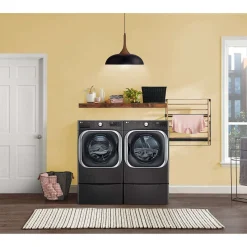 LG Laveuse Chargement frontal Inox Noir 29