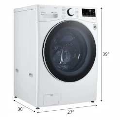 LG Laveuse Chargement frontal Blanc 27
