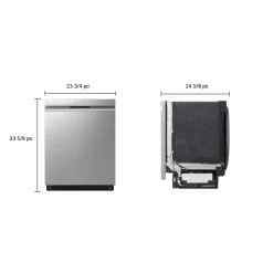 LG Lave-vaisselle Encastré Acier inoxydable 24