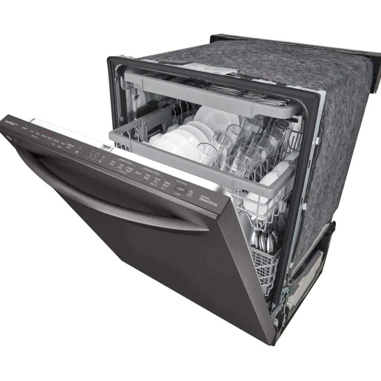 LG Lave-vaisselle Encastré Acier inoxydable noir 24" 46dB - LDTS5552D