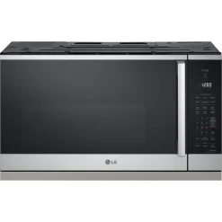 LG Micro-ondes avec hotte, Acier inoxydable, 30", 1050W, 400