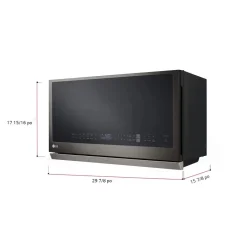 LG Micro-ondes/Hottes 2,1 pi3, Inox Noir, 30