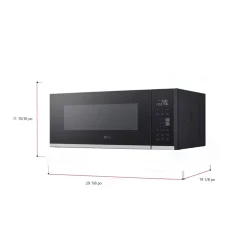 LG Micro-ondes/Hottes, Acier inoxydable, 30