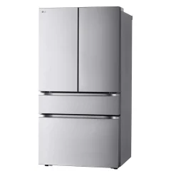 LG Réfrigérateur 30 pi3 36 po Acier inoxydable Congélateur en bas, Portes françaises - LF30S8210S