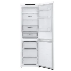 LG Réfrigérateur 12 pi3 24 po Blanc Congélateur en bas - LB12C2000W
