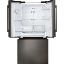 LG Réfrigérateur 25 pi3 33 po Inox Noir Portes françaises - LF25H6330D