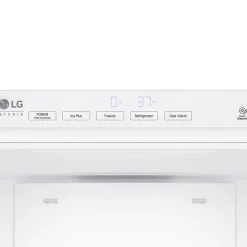 LG STUDIO Réfrigérateur 9 pi3 22 po Blanc Congélateur en bas - LSBNC1021P