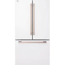 LG STUDIO Réfrigérateur 27 pi3 36 po Blanc Portes françaises - SRFB27W3