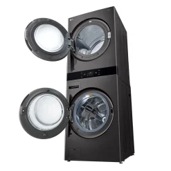 LG Tour de lavage, Acier noir, 27