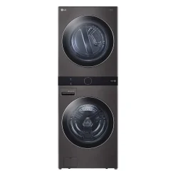 LG Tour de lavage, Acier noir, 27", Chargement frontal - WKEX200HBA