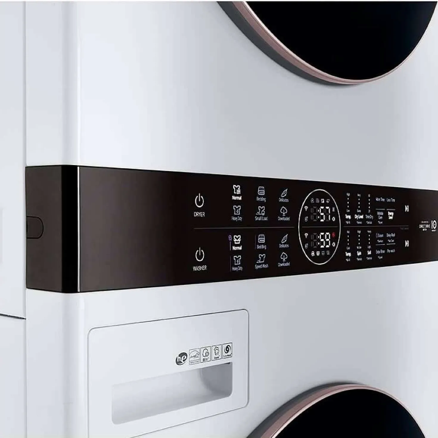 LG Tour de lavage, Blanc, 27", Chargement frontal - WKE100HWA