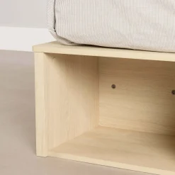 Lit avec paniers de rangement (54