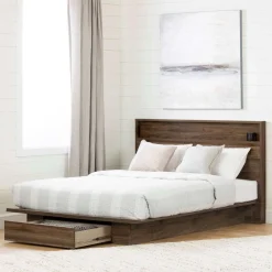 Lit double/queen avec tête de lit (54"/60") - South Shore