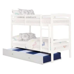 Lit gigogne blanc - 39"