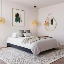 Lit plateforme double (54