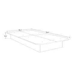 Lit plateforme simple (39