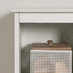 Lit simple avec rangement 3 tiroirs et tête de lit (39