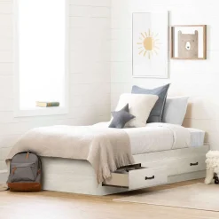 Lit simple avec rangement 3 tiroirs (39") - South Shore