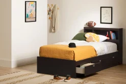 Lit simple avec rangement 3 tiroirs (39") - South Shore