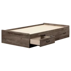 Lit simple avec rangement 3 tiroirs (39