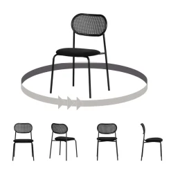 Lot de 2 chaises en rotin - South Shore