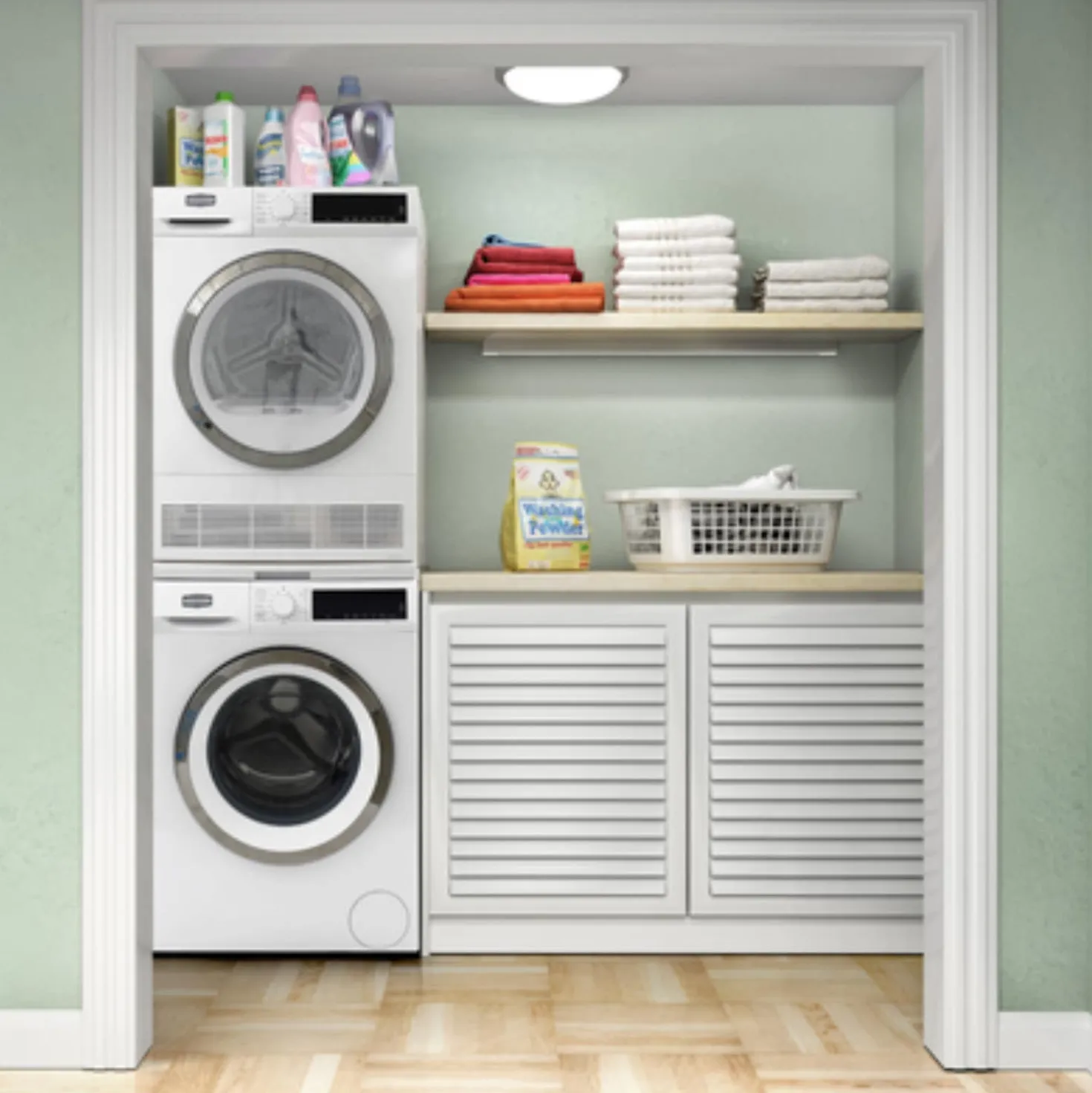 MARATHON Laveuse Chargement frontal Blanc 23.5" - MWM2214W