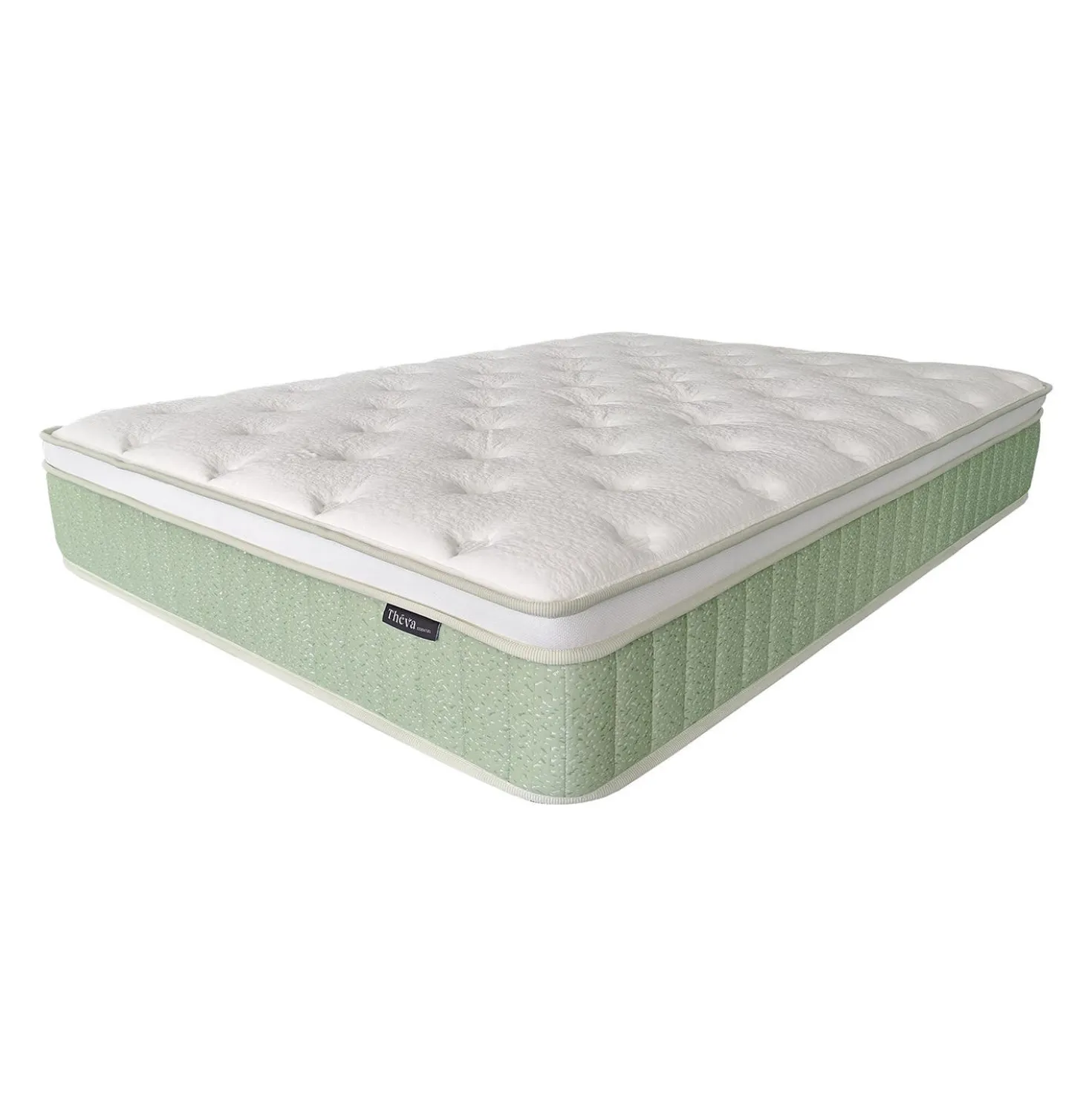 Matelas double roulé hybride semi-ferme - 54"