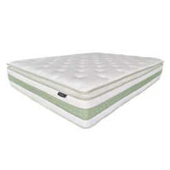 Matelas double roulé hybride semi-ferme - 54