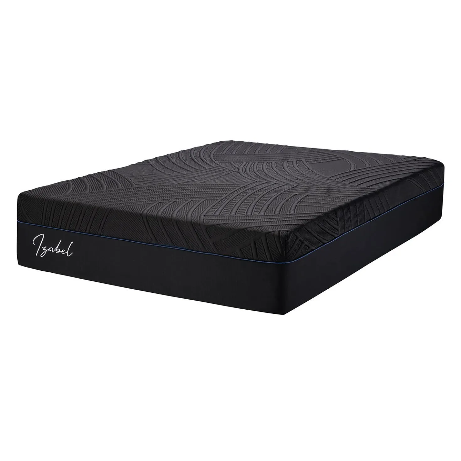 Matelas king roulé en mousse mémoire semi-ferme - 78"
