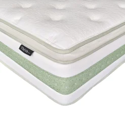 Matelas king roulé hybride semi-ferme - 80