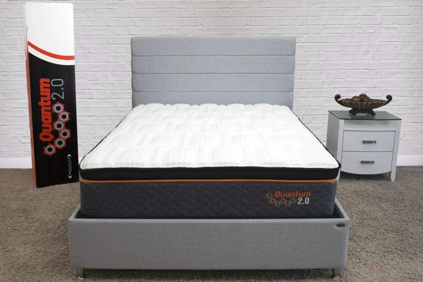 Matelas king roulésemi-ferme à ressorts ensachés - 78"
