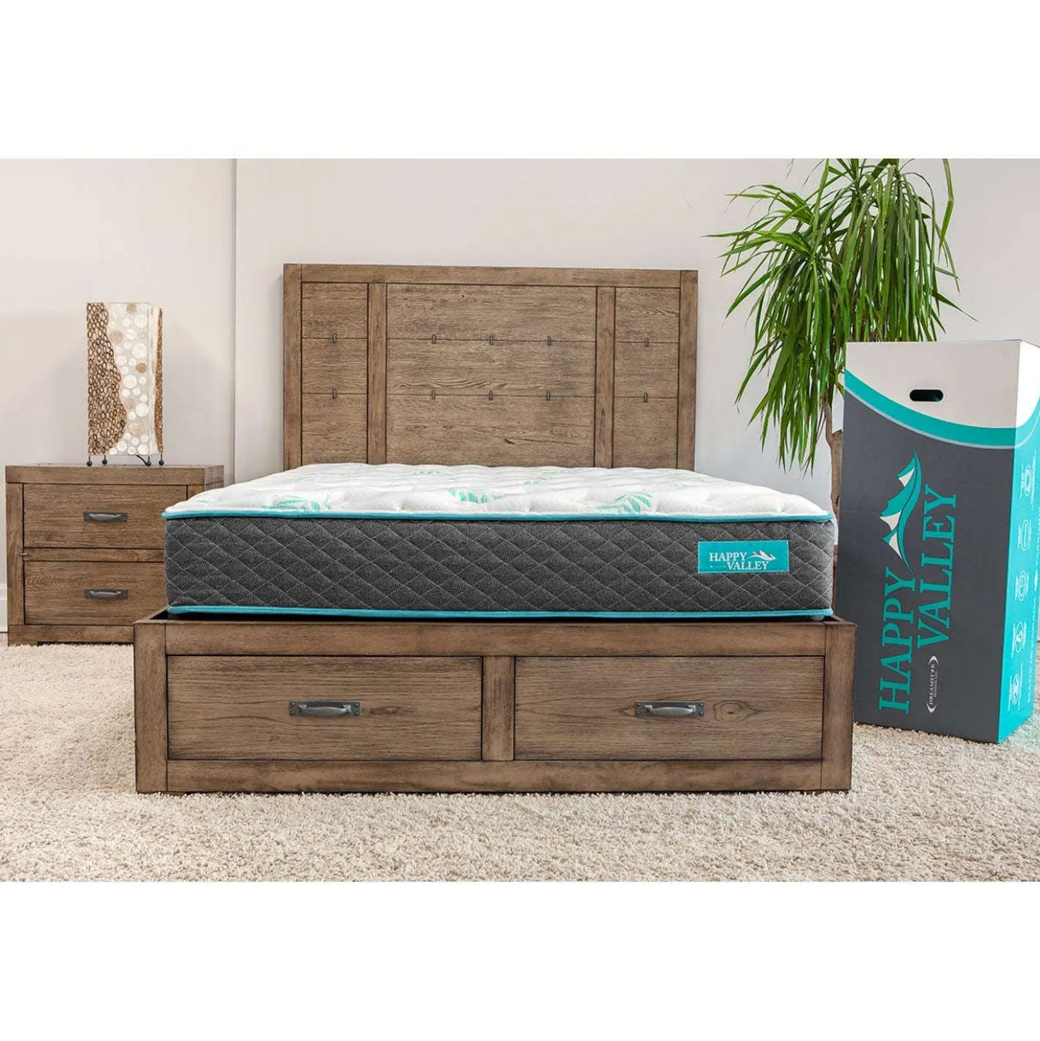Matelas queen roulé ferme en mousse - 60"