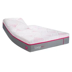 Matelas queen roulé moelleux avec nanoressorts à têtes séparées - 60