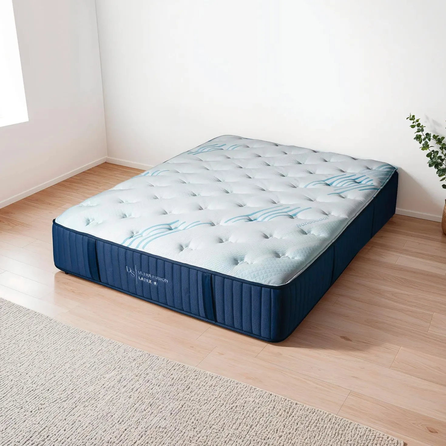 Matelas queen roulé semi-fermeen mousse mémoire - 60"