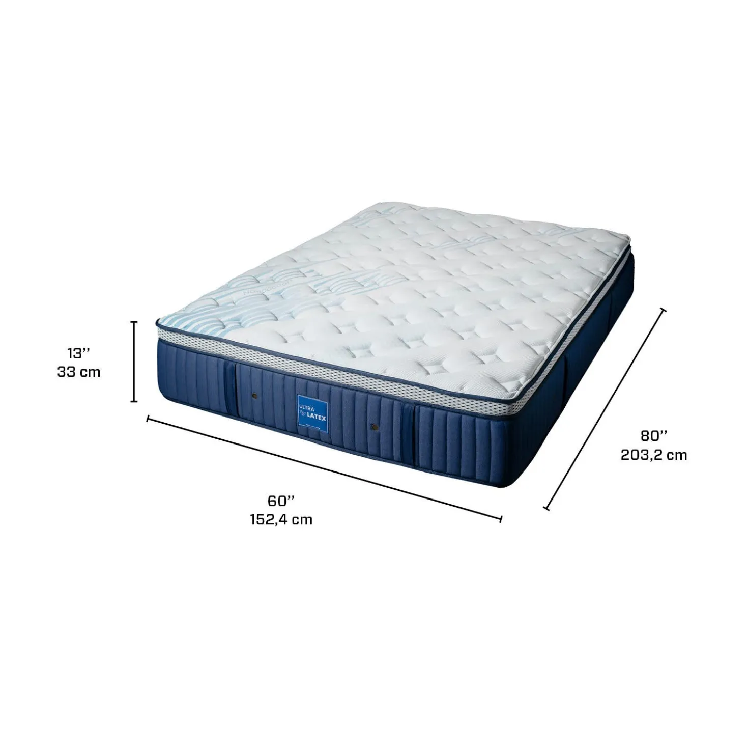 Matelas queen semi-ferme hybride - 60"
