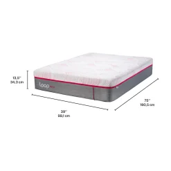 Matelas simple roulé moelleux avec nanoressorts - 39