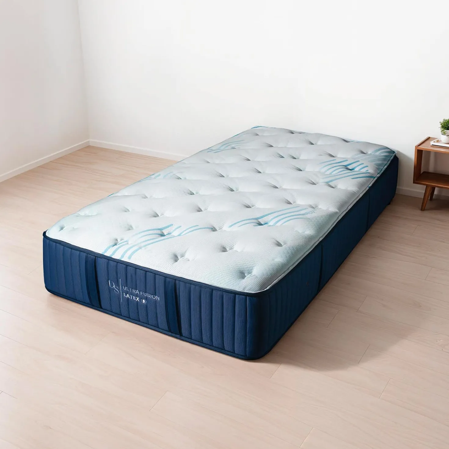 Matelas simple roulé semi-fermeen mousse mémoire - 39"