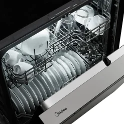 Midea Lave-vaisselle Encastré Acier inoxydable 24