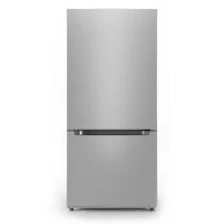 Midea Réfrigérateur 18,7 pi3 30 po Acier inoxydable Congélateur en bas - MRB19B7AST
