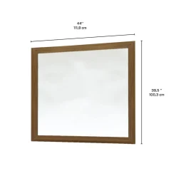 Miroir pour commode de chambre à coucher