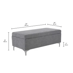 Ottoman avec rangement