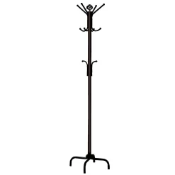 Patère - 74"H, métal noir