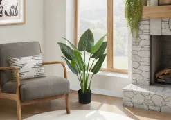 Plante artificielle - 37"H, aureum intérieur pot 6"